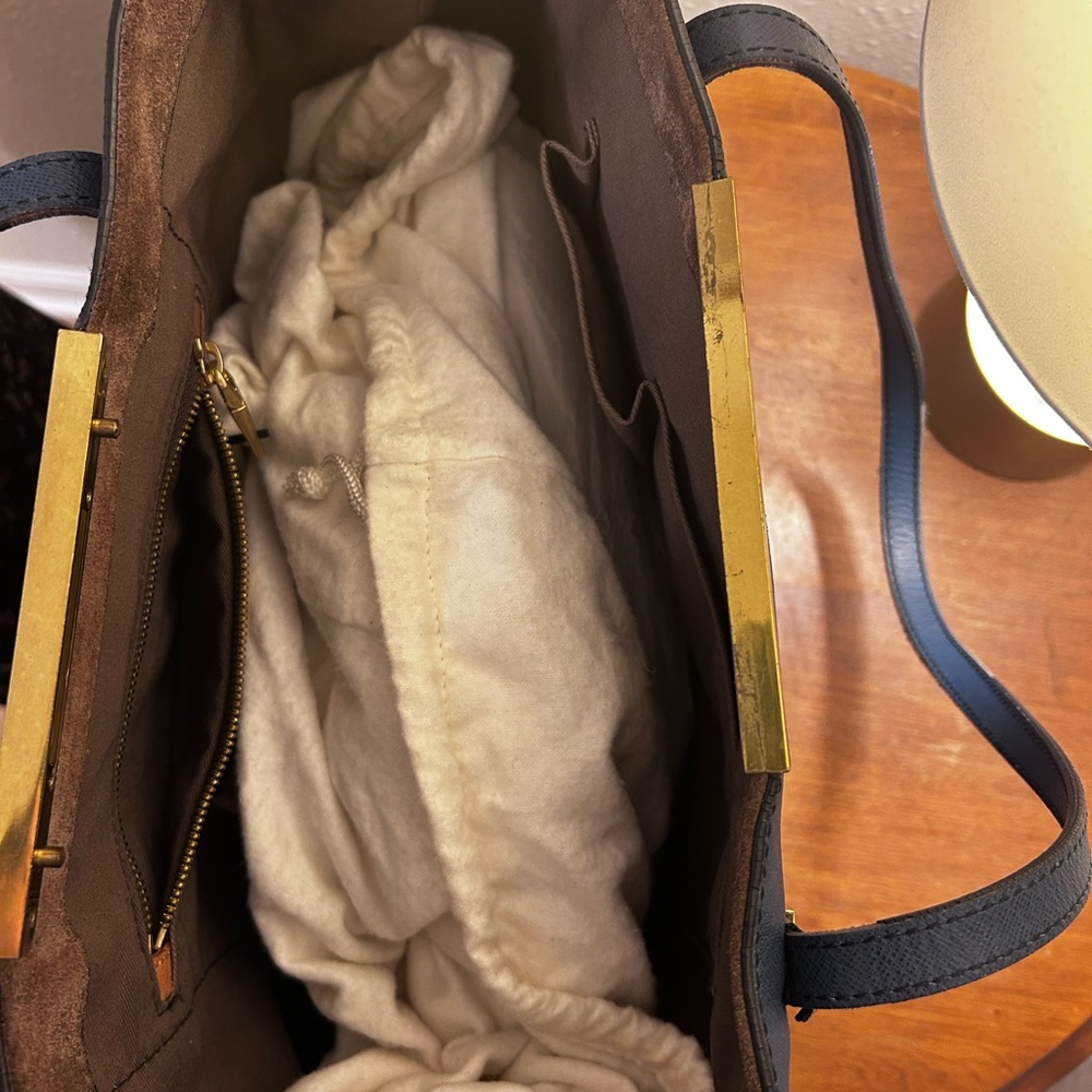 Jcrew Blue Medium Shoulder Bag. - image 7